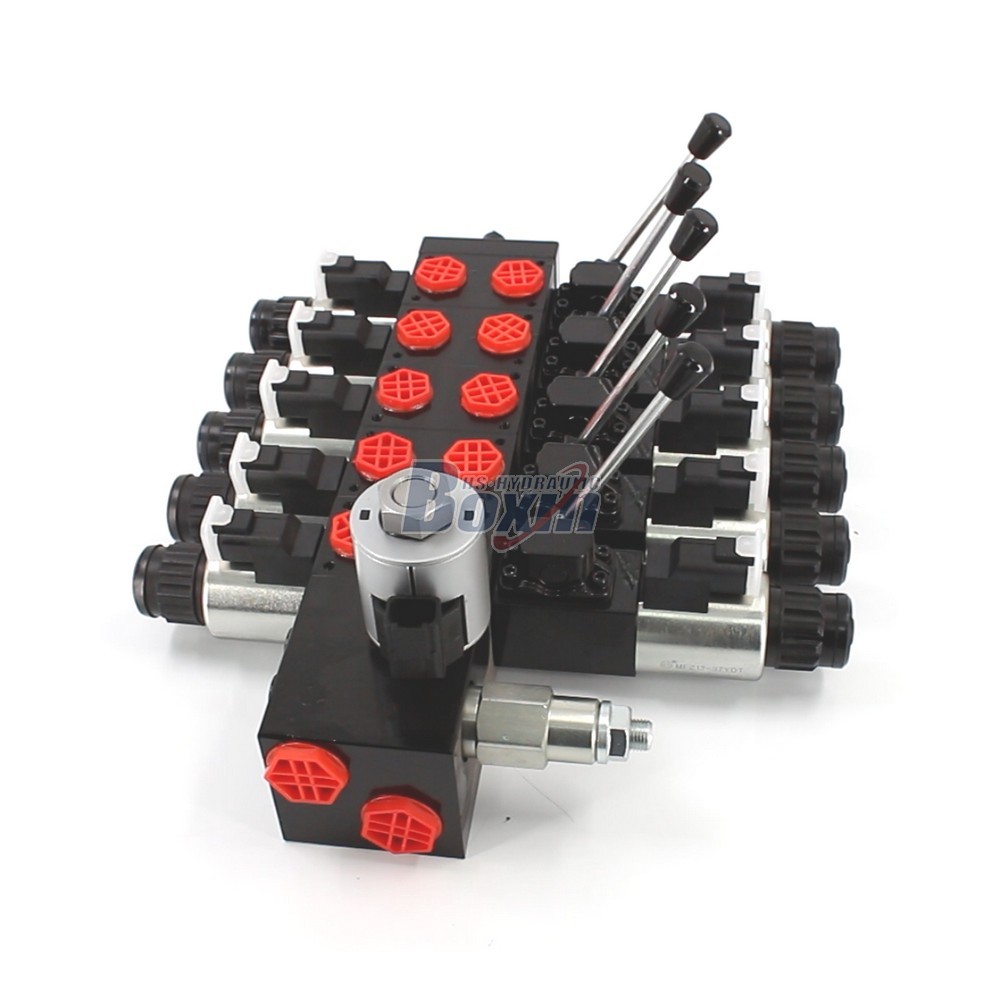Seeking Global Distributors and Wholesalers for DCV56 Solenoid 5 Spool Sectional Valve main image
